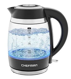Chefman-RJ11-18-PL-UK-Borosilicate-Glass-Electric-Kettle