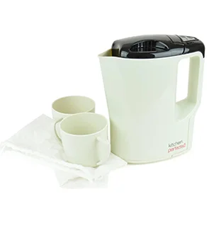 KitchenPerfected-E1201WI-Corded-Lightweight-Travel-Electric-Kettle